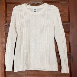 Old Navy cable knit sweater